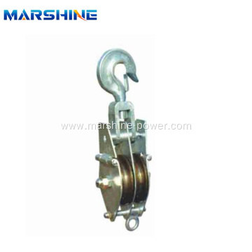 Two Sheave Iron Hoisting Pulley Block